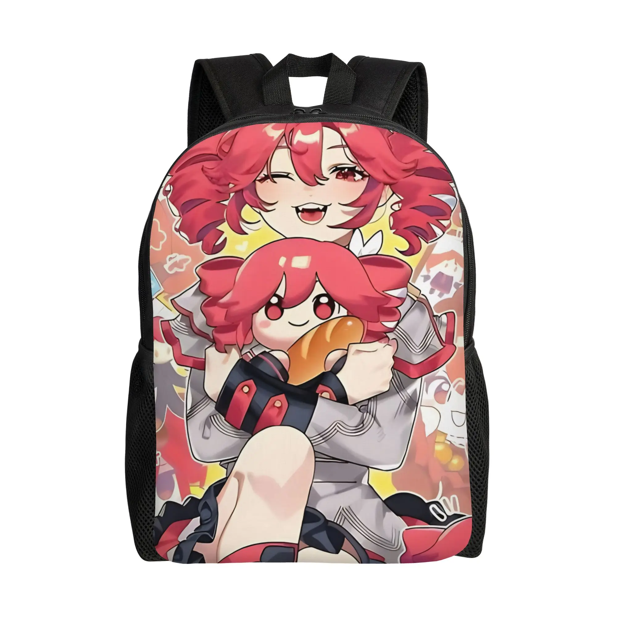 Kasane Teto Art   Backpack  Women Men Polyester University Backpacks Soft Cute School Bags Rucksack