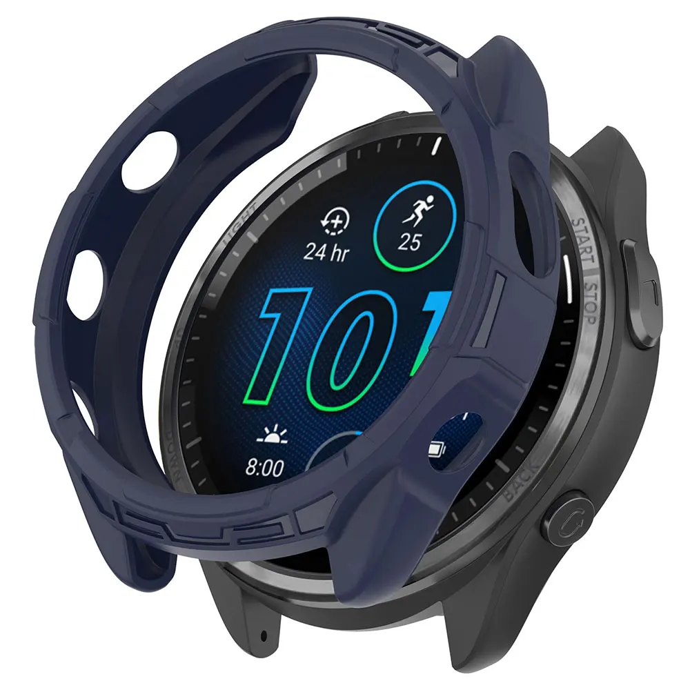 TPU Protective Case For Garmin Forerunner 265 265S 965 Watch Cover Anti-scratch Protector Shell For Forerunner 965 Cases Bumper image 5
