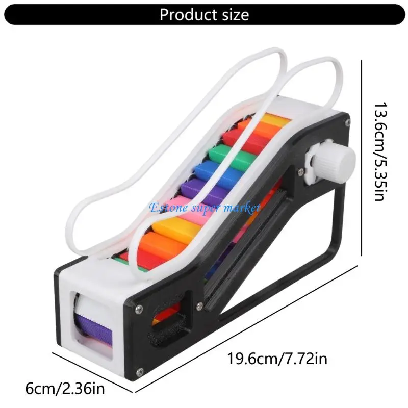 090B STEM Educacional 3D Impresso Brinquedo Modelo Elevador para Alunos Escola Sala Aula Ensino Aprendizagem Engenharia