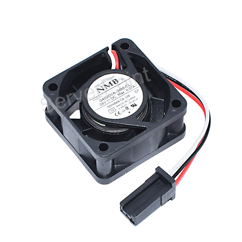 

NEW 04020VA-24M-CL 24V 0.07A 4020 4CM 40*40*20mm Three Lines Square Cooling Fan