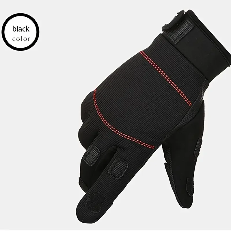 Guantes de pesca para hombre, guantes antideslizantes impermeables térmicos de lana para accesorios de pesca al aire libre