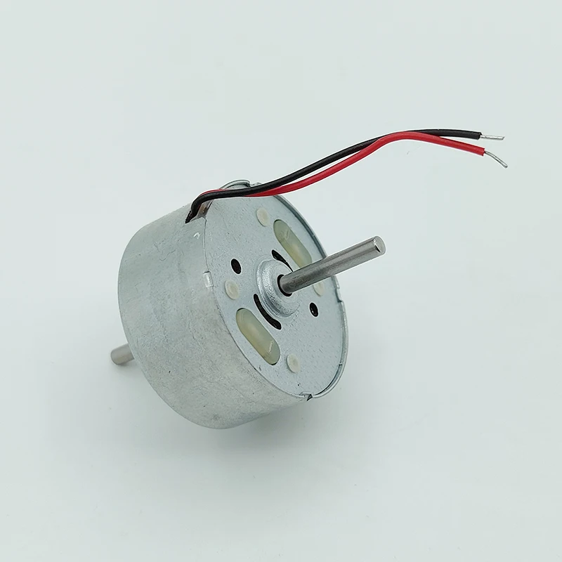 RF-300 Dual Shaft Double Axle Mini 300 Motor DC 6V-18V 9V 12V 14000RPM High Speed Small 24mm Electric Motor DIY Toy Rail Train