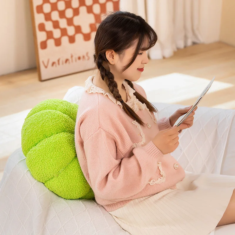 Kürbis Plüsch Kissen Weiche Pflanze Halloween Tag Party Dekor Grün Blau Rosa Gelb Sitzkissen Innen Boden Dekoration Geschenk