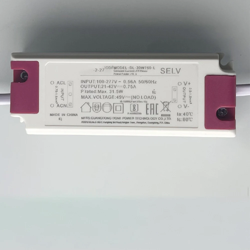 Imagem -05 - Led Power Driver Constant Current Lastro Barril Spot Lamp Transformer Qualidade de Engenharia Modelo Original Dl50w300-l 50w