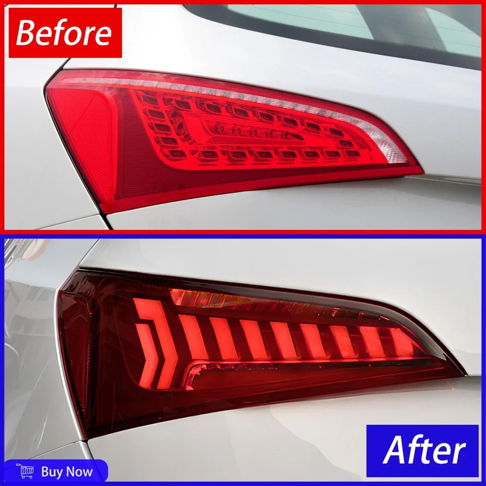 Car Taillights For Audi Q5 2008-2018 Year Upgrade Q7 Styling Design LED Car Back Lamps Assembly Turn Signal Light Accessories