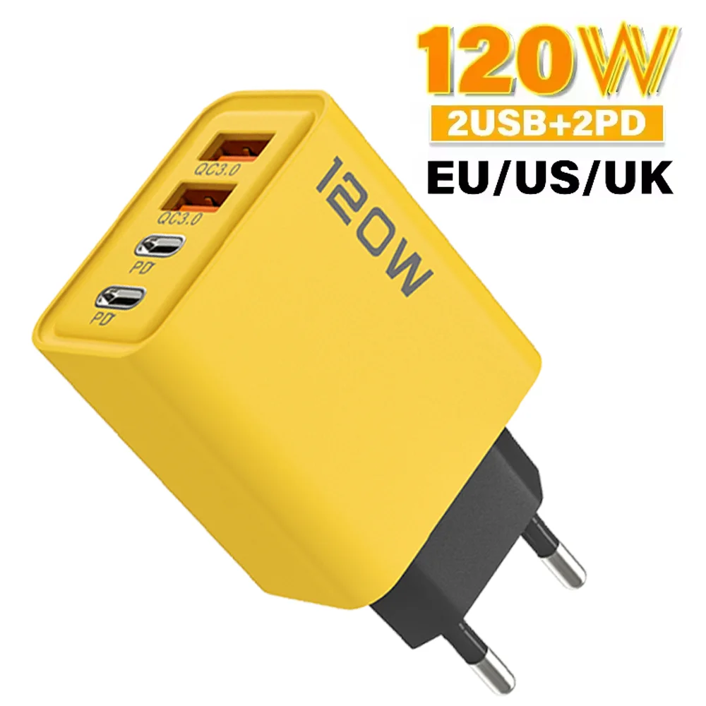 Total 120W 4 Ports …