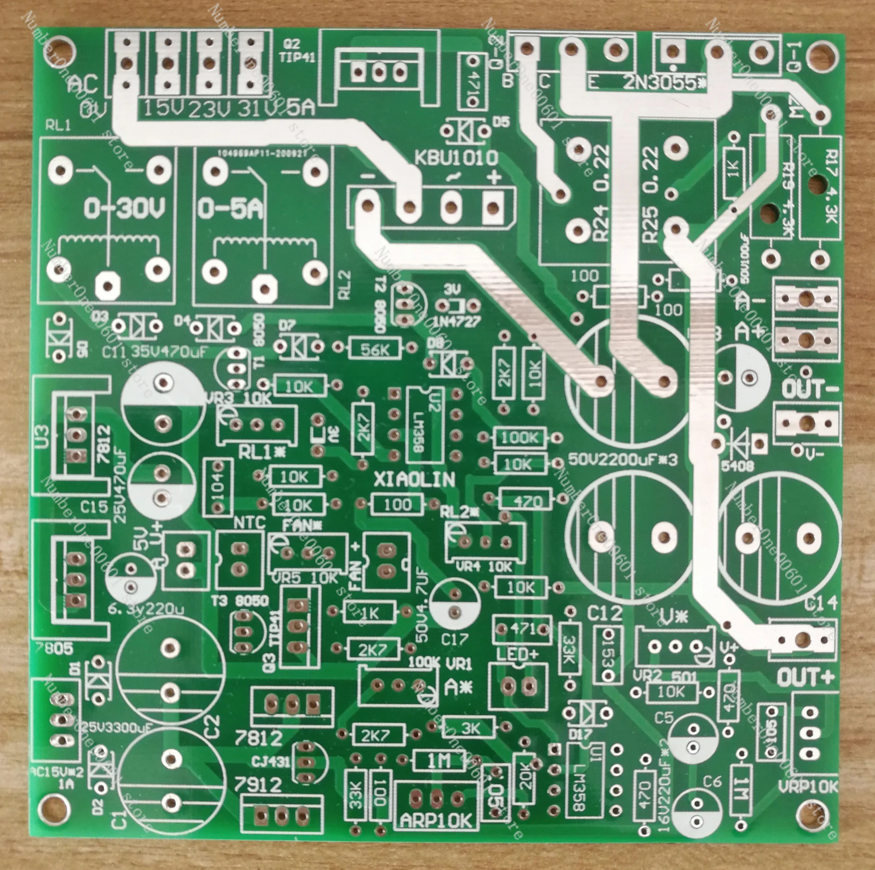 0-30V 0-5A Learning Experiment Power Supply Board Voltage Regulator Constant Current Power Supply Board Kit