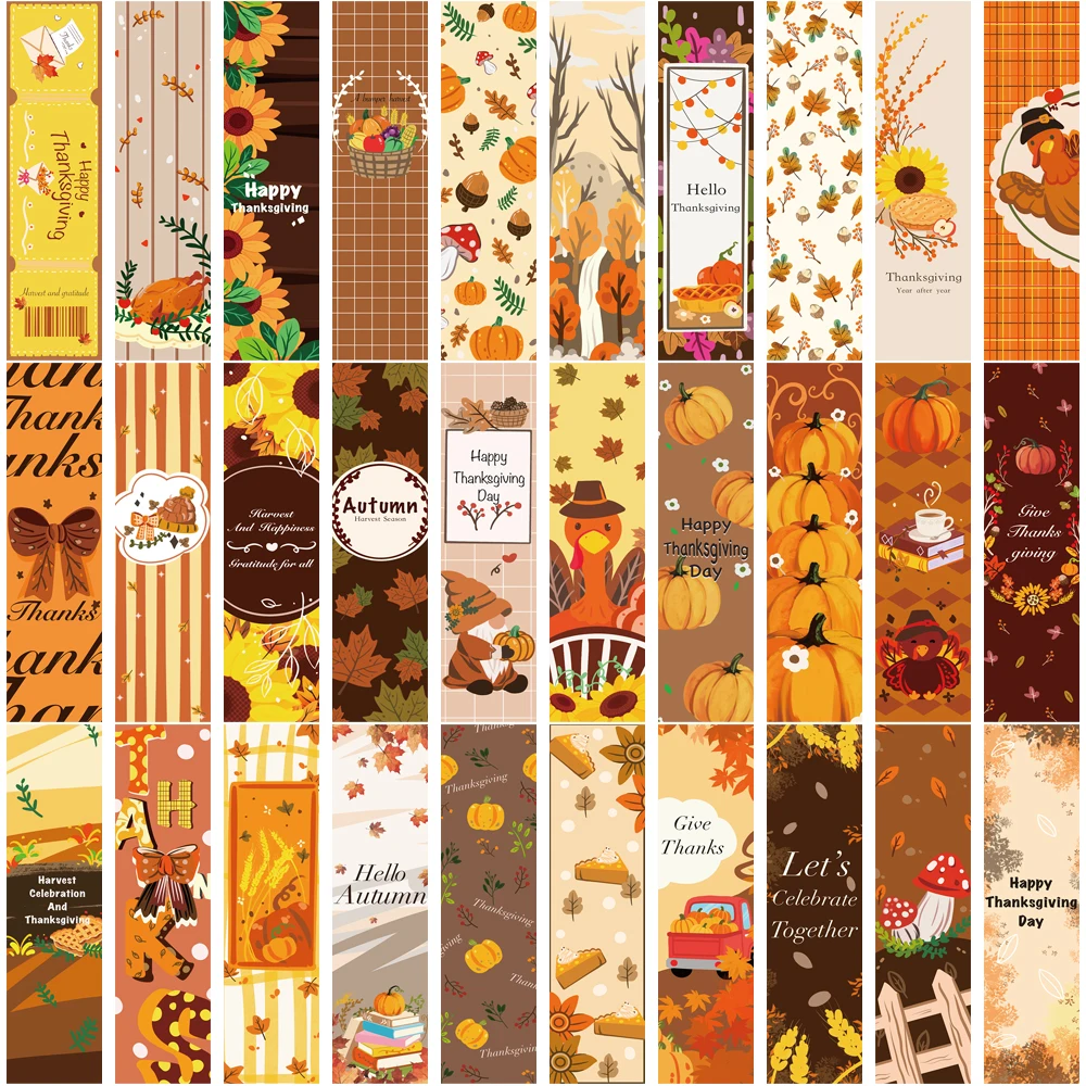 30/60 قطعة الإشارات المرجعية الشكر تخصيص بطاقة قراءة الكتب مقاوم للماء كمبيوتر محمول دراجة الهاتف الجمالية بطاقة الأمتعة المرجعية #6