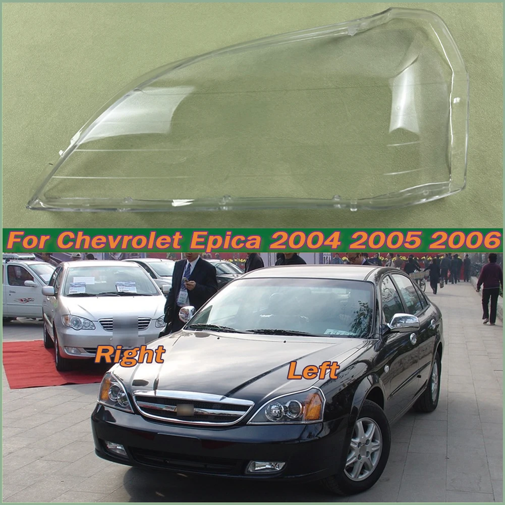 

For Chevrolet Epica 2004 2005 2006 Car Front Headlight Cover Auto Headlamp Lampshade Lampcover Head Lamp light glass Lens Shell