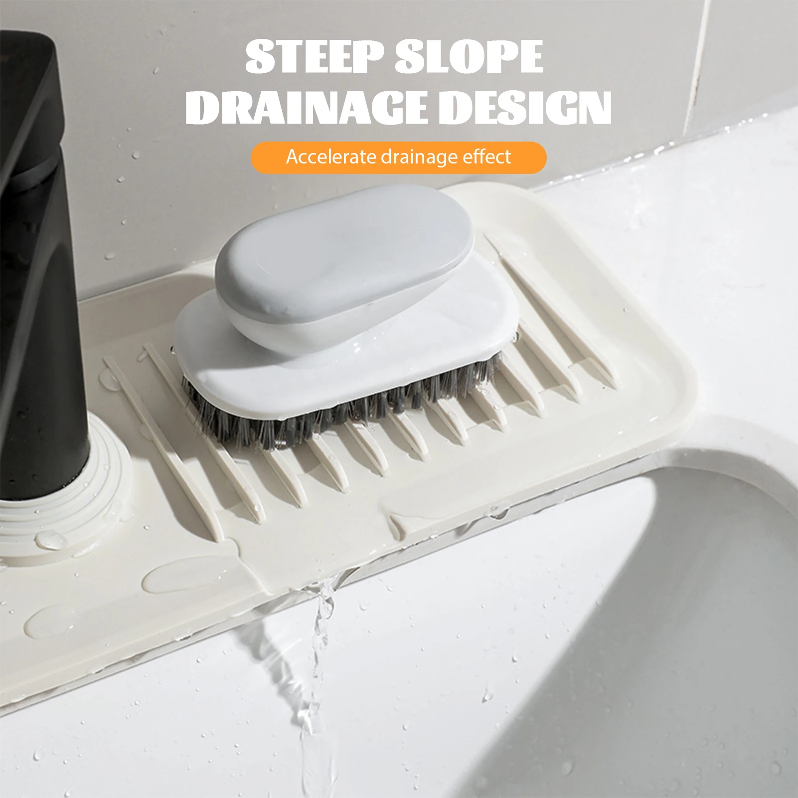 Faucet Sink Pad Multipurpose Sink Splash-proof Guard Kitchen Supplies