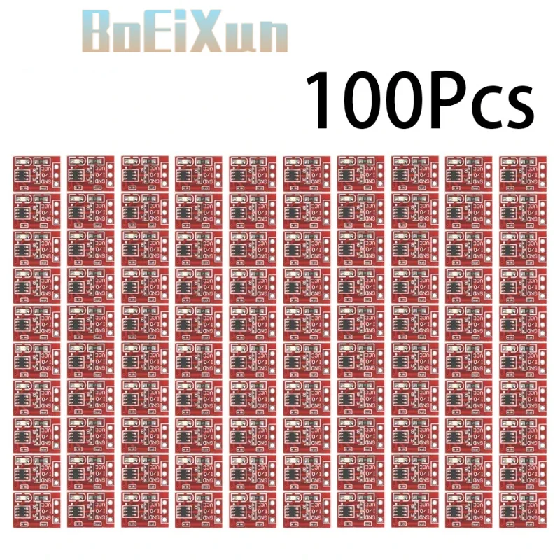 10/20/40/50/100PCS TTP223 Touch Button Module Capacitor Type Single Channel Self Locking Touch Switch Sensor