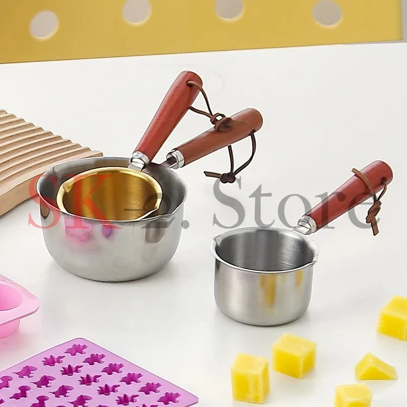 Mini Electric Wax Melting Pot Set - Stainless Steel Heater for DIY Candle, Soy Wax, Ghee Making, Craft Tools view 5