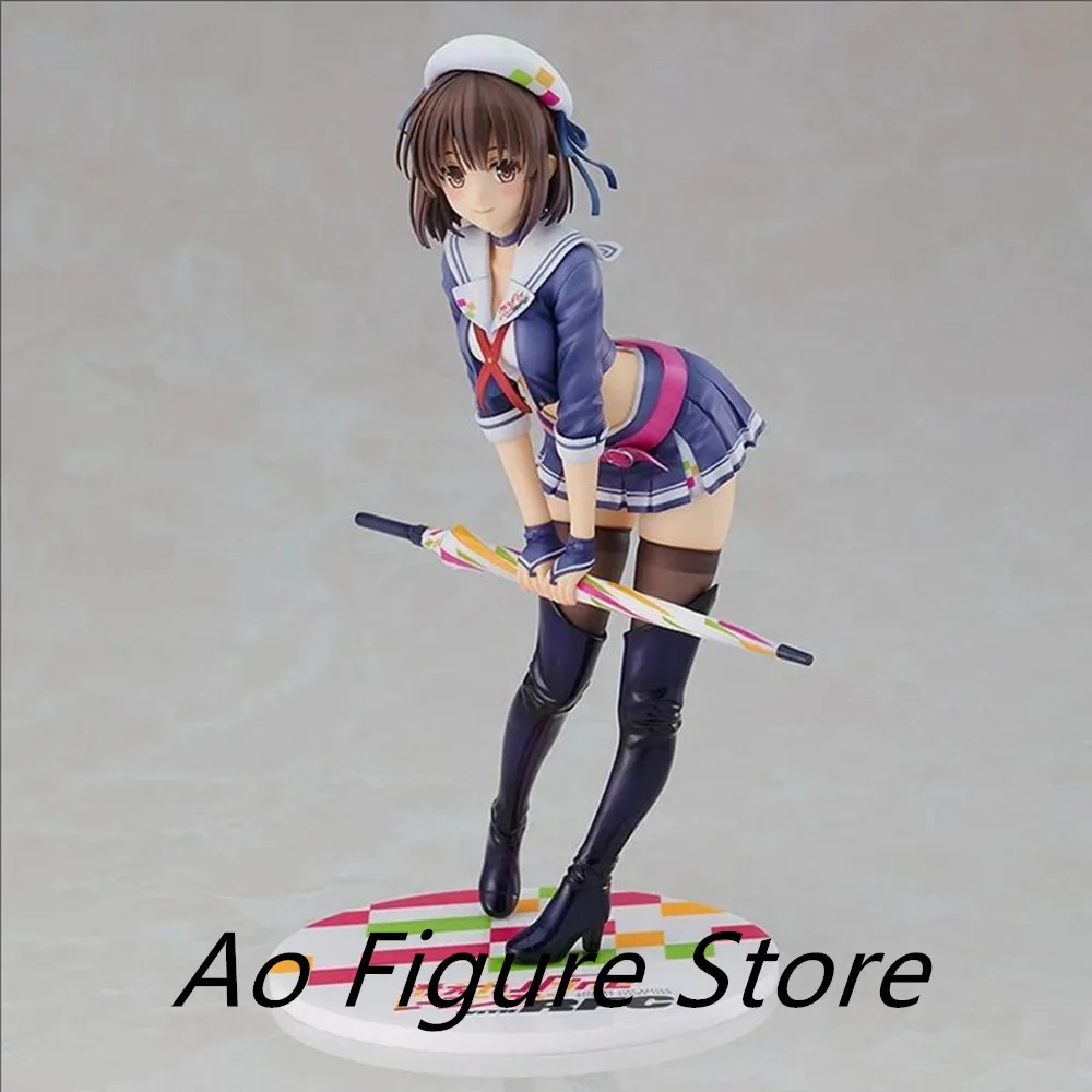 Saekano: come sollevare una fidanzata noiosa Sexy JK Racing Girl Megumi Kato 22cm figura Kawaii Anime Beauty Toy Doll Model Ornament