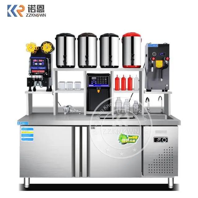 High Quality Bubble Tea  Counter Supplier  Can Be Customizate