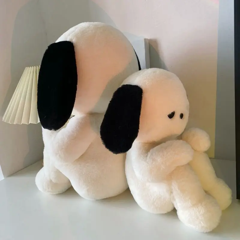 Mainan Boneka Anak Anjing Sedih 25Cm/35Cm Boneka Lembut Boneka Anjing Emo Hewan Kartun Mainan Boneka Menenangkan untuk Hadiah Ulang Tahun Anak