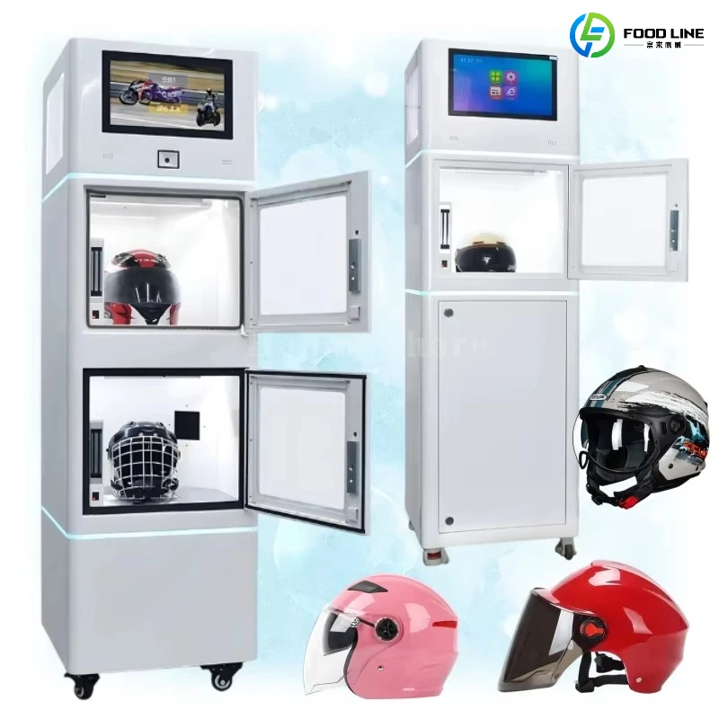 

Touchless Motorcycle Helmet Cleaning Machine Self-Service System Helmet Cleaner Customized