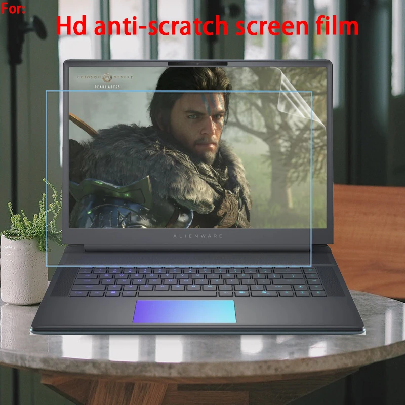 

Для 16-дюймовой пленки для клавиатуры Dell Alienware 16 Area-51, компьютерные аксессуары, HD антисиняя пленка для экрана, защитная пленка для компьютера