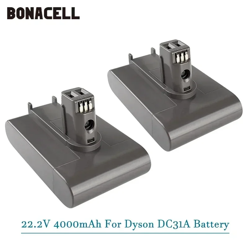 

(Type A) 22.2V 4000mAh Li-ion Vacuum Battery for Dyson DC35 DC45 DC31 DC34 DC44 DC31 Animal DC35 Animal 917083-01 L50