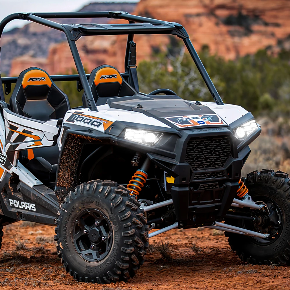 SXMA ATV-RZR1000-2 LED Projector Daytime Running Light Offroad Lighting Headlights Car Lights for ATV RZR1000