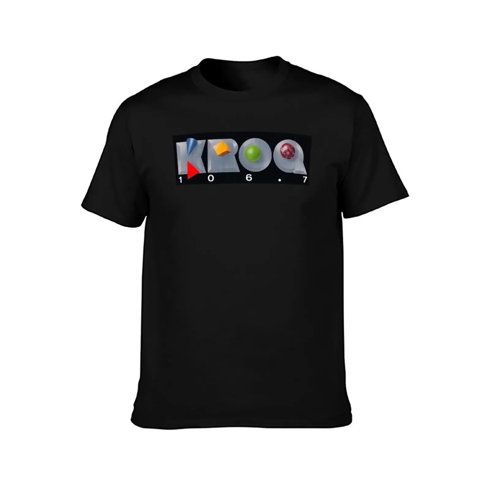 KROQ 106.7 Los Angeles 80s Alt Rock Radio Station Vintage Design Classic T-Shirt aesthetic clothes Short sleeve tee men