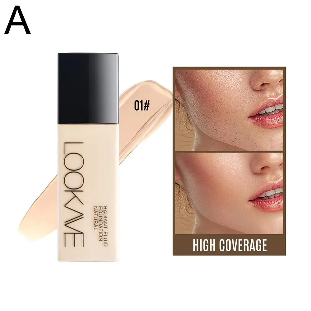 Concealer Waterproof Liquid Foundation For A Long Time Non-Irritating Natural & Even Matte Finish Perfect Nude Makeup_voghion.com