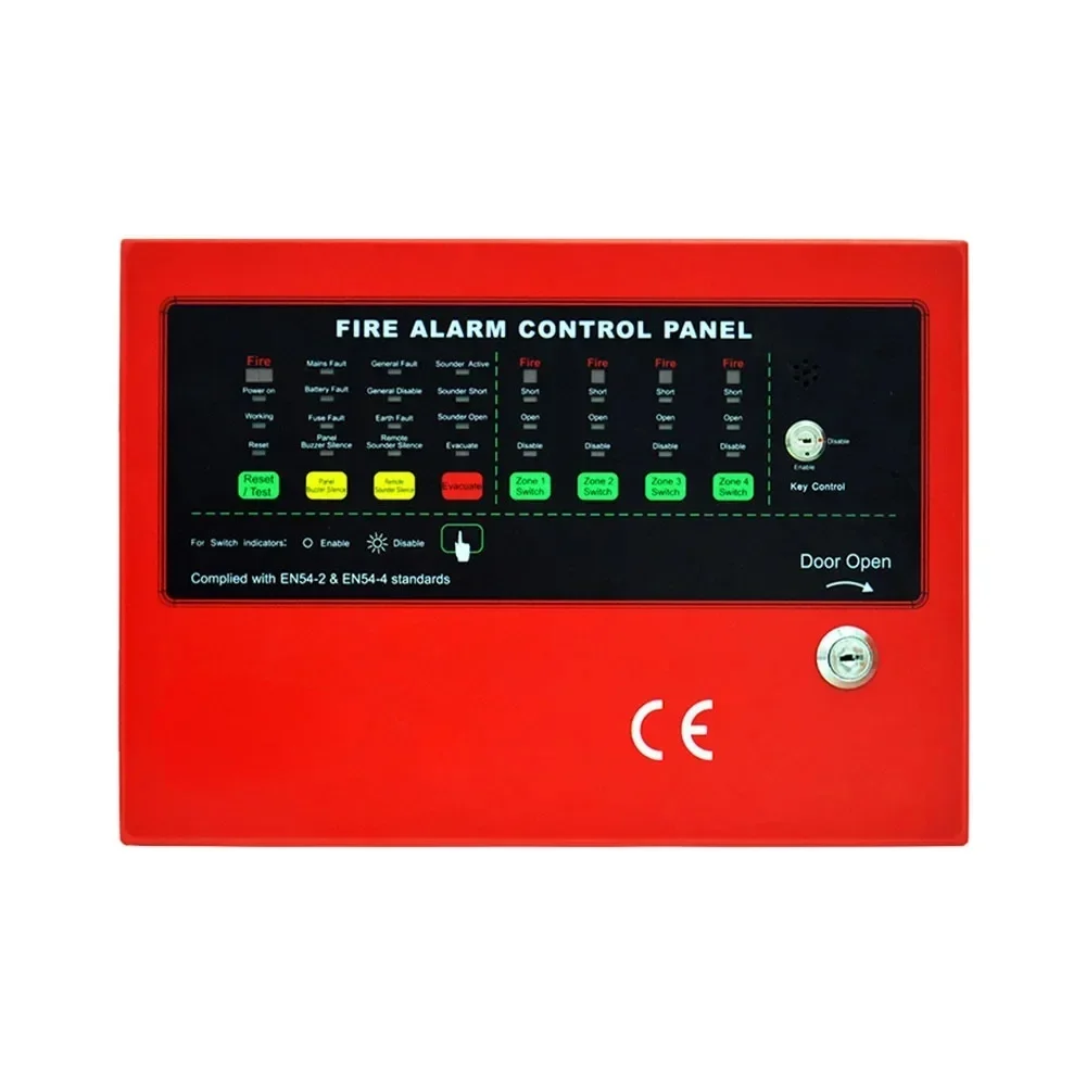 Wall Hanging 2 Zone Conventional fire alarm control panel