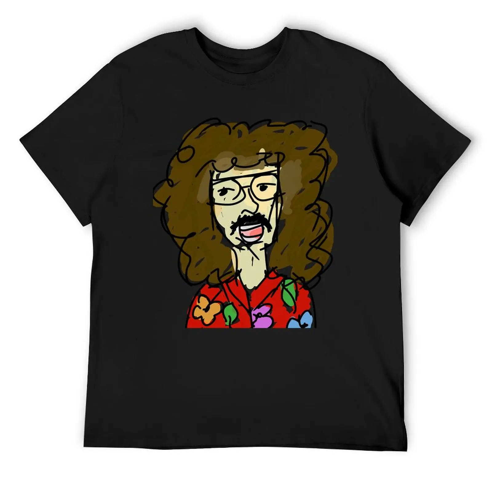 Secret Weird Al Yankovic Gifts Movie Fan T-Shirt for a boy baggy shirts hippie clothes oversized mens clothing