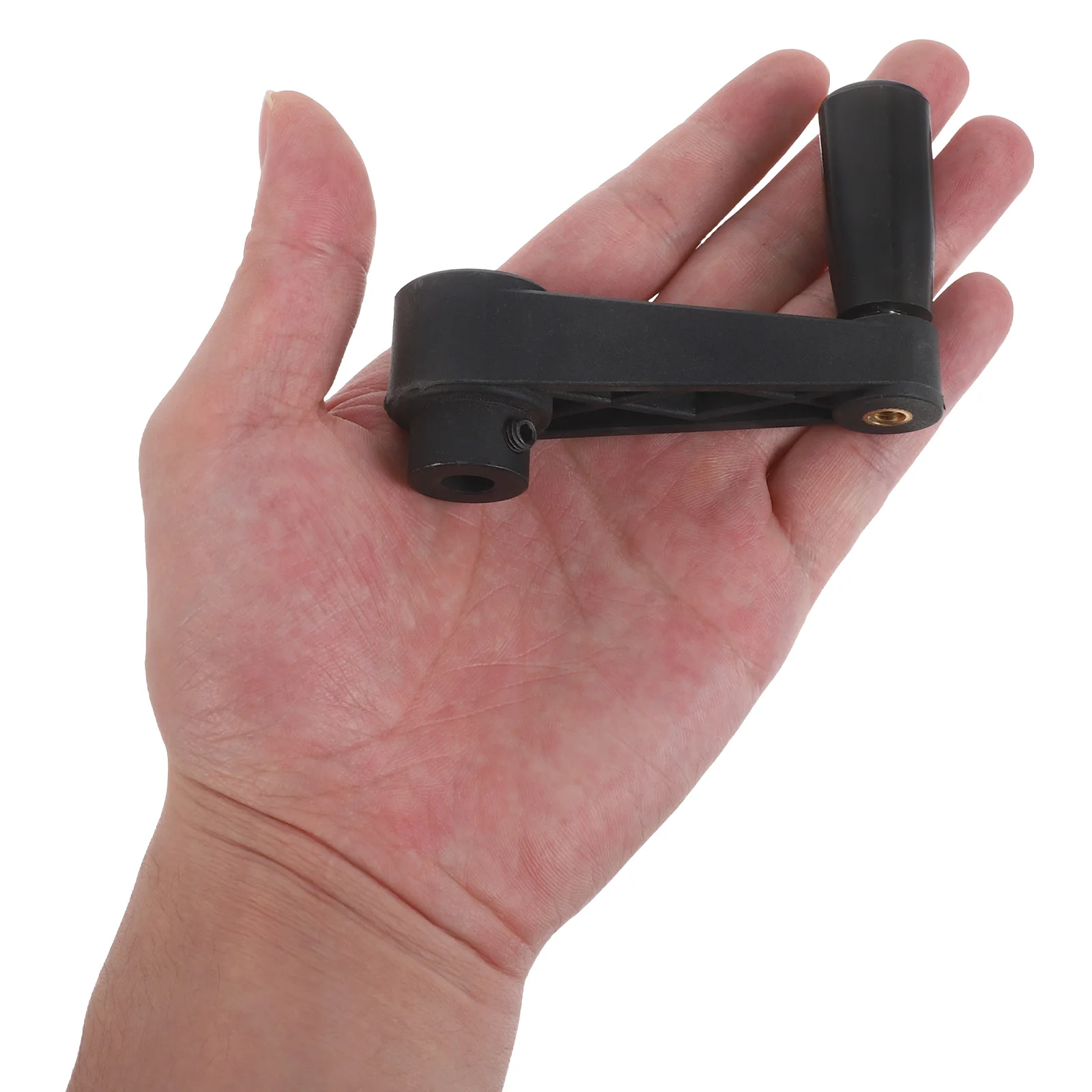 

2Pcs Hand Crank Generator Handle Replacement 8mm Round Hole Manual Crank Arm Ergonomic Starter Lever for Generator Hand Start