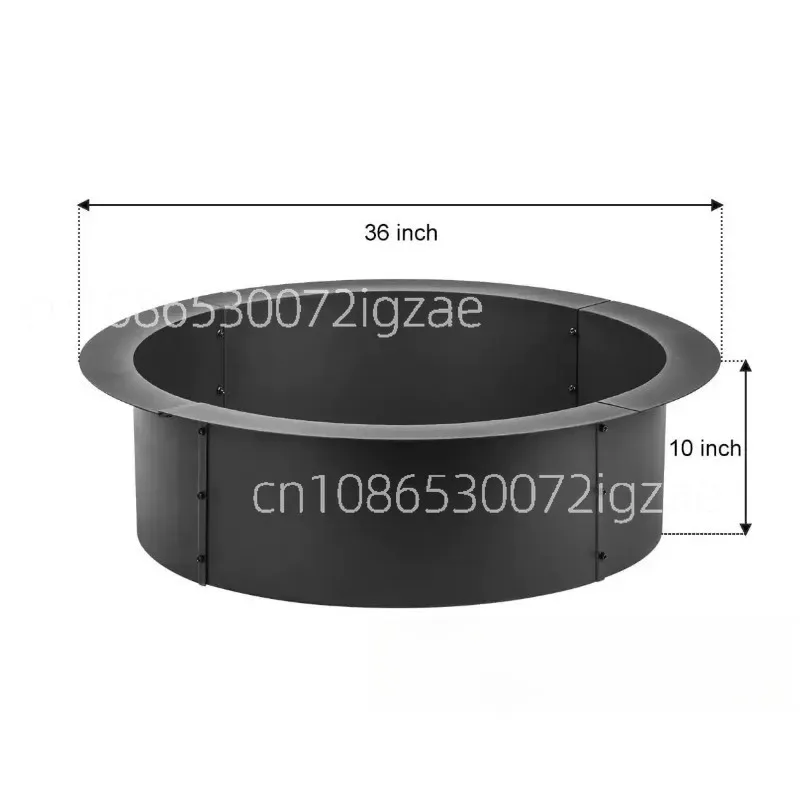 Portable Large Smokeless Wood Burning Stove Outdoor Camping Bonfire Heating Cook Stove For Courtyard Picnic & Backpacking