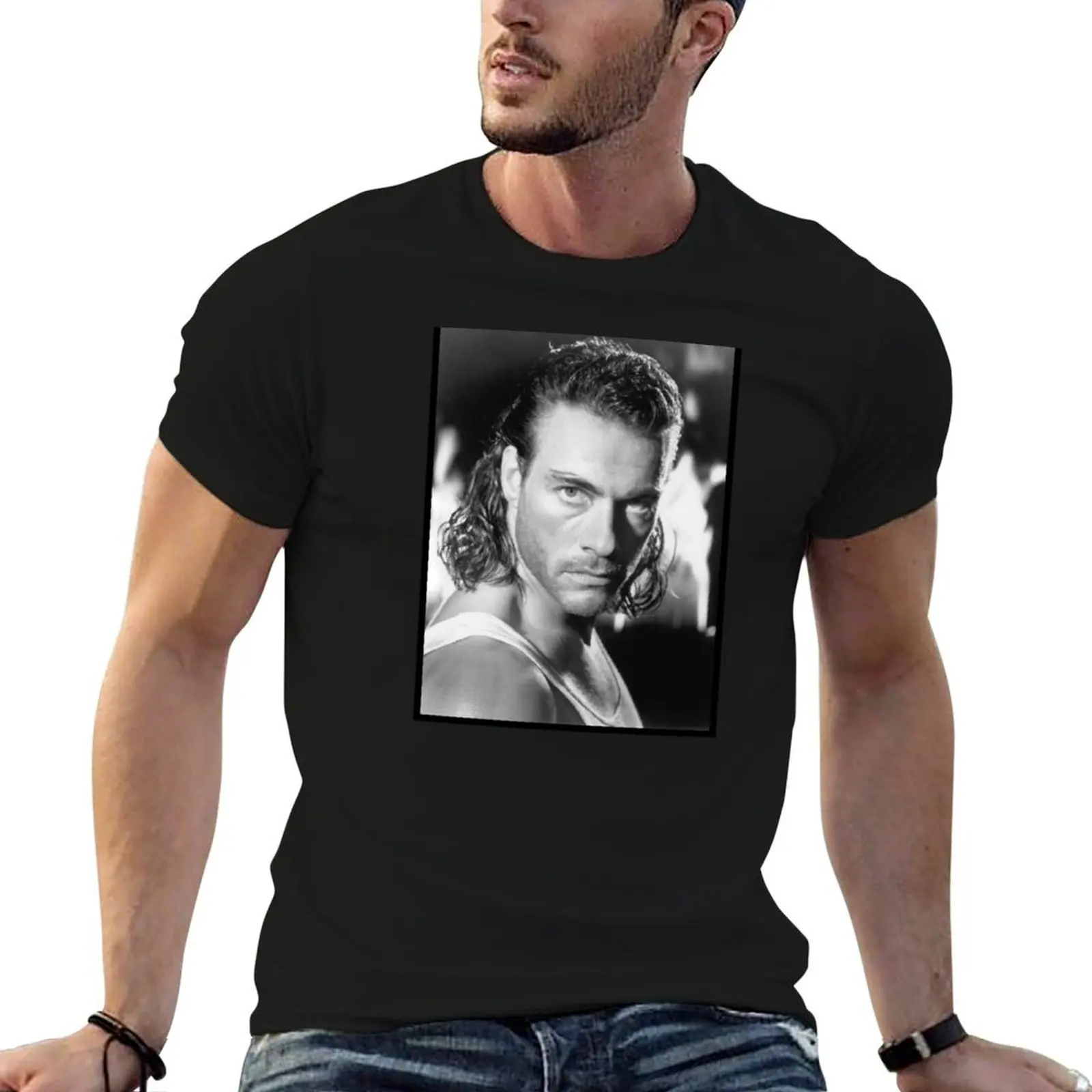 

Jean Claude Van Damme T-Shirt t shirt personalised t shirts for man graphic funny funny t shirts cotton T-Shirt