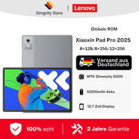 Global ROM Lenovo Xiaoxin Pad Pro 2025 Tablet Lenovo Xiaoxin Pad Pro 12.7 inches 144Hz Display MTK Dimensity 8300 10200mAh