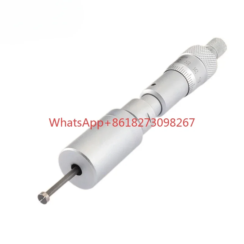 Measuring tool, small hole, three-point inner diameter micrometer, two-piece mechanical scale line, micro hole measurement