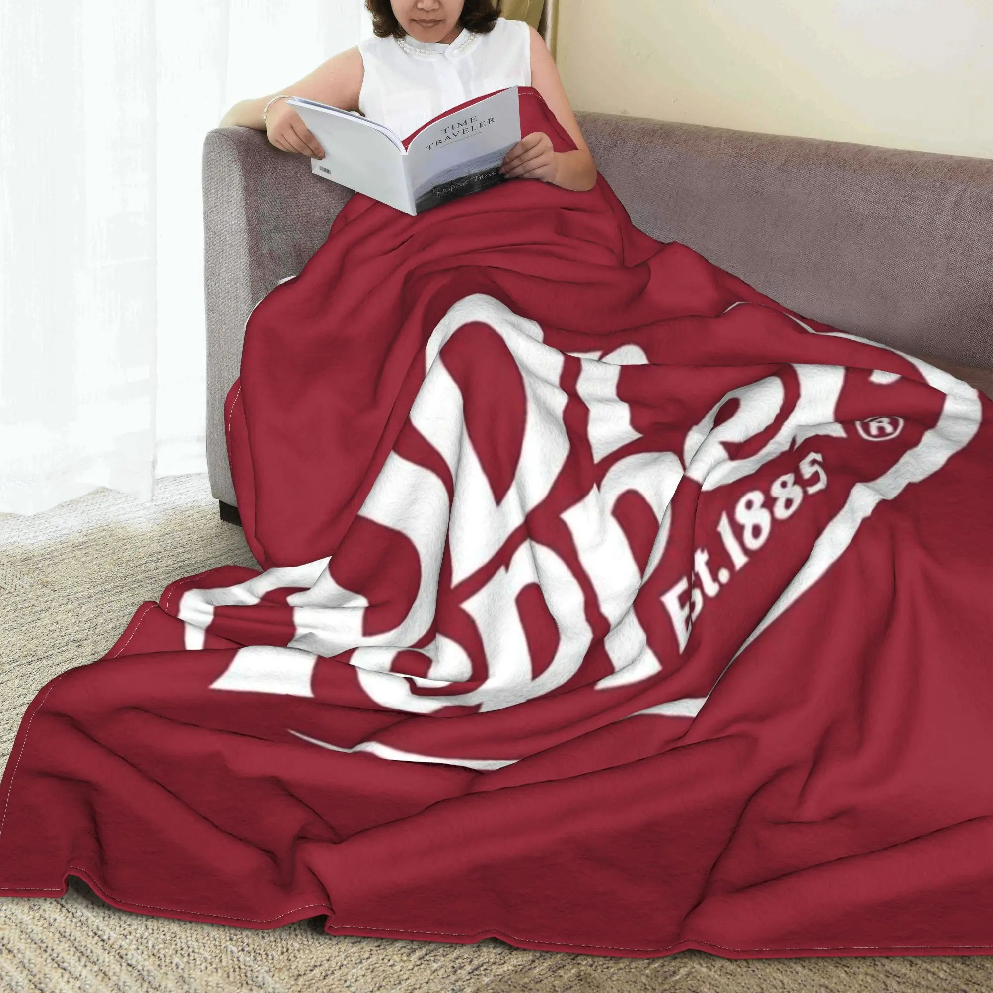 Dr Pepper Blanket Warm Fleece Sofa Throw Blanket for Home Bedroom Outdoor Throws Bedspread Quilt