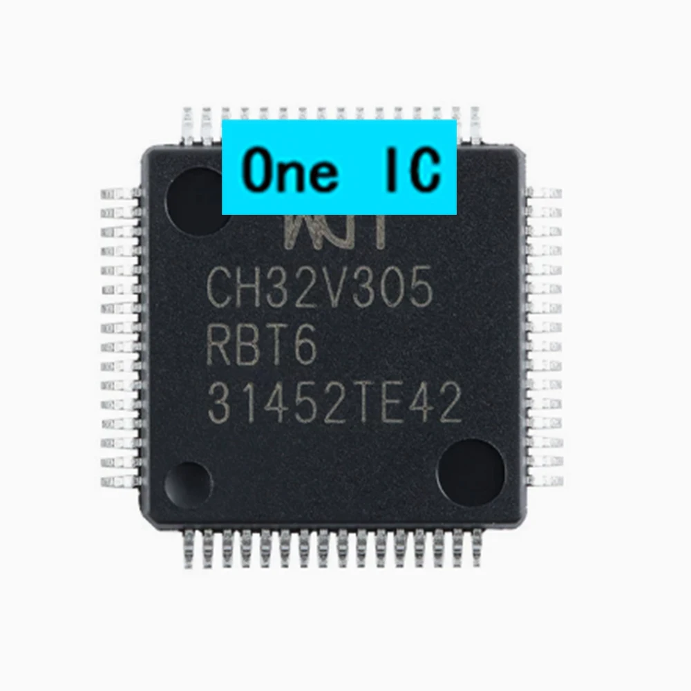 100% Original CH32V305RBT6 LQFP     Brand New Genuine Ic