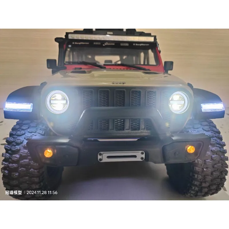 RLAARLO MK07 Front Face1:7 Simulation Fernbedienung Auto Upgrade Anti-kollision Schutz Modifizierte Teile Zubehör