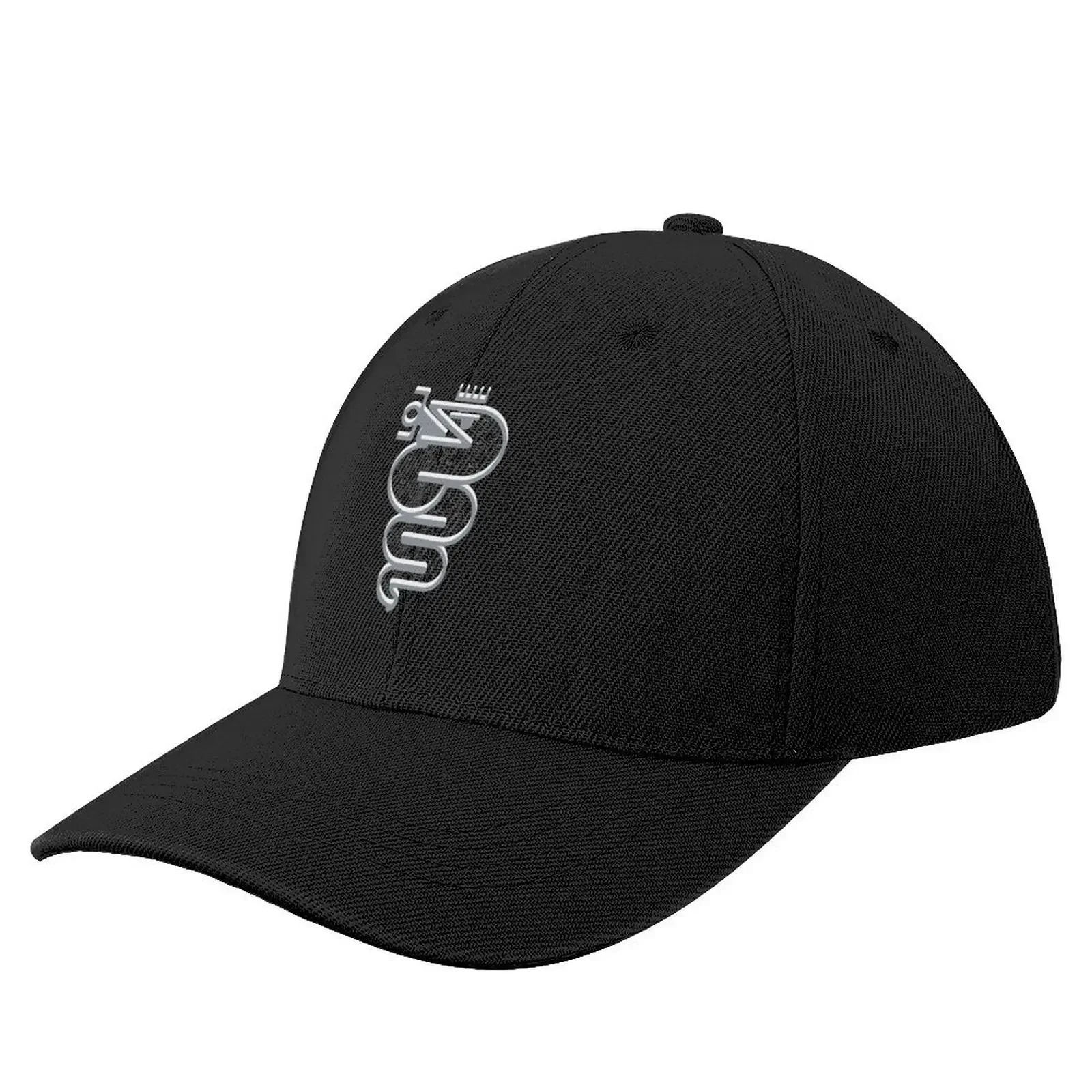 

AR Biscione Snake logo for dark background Baseball Cap derby hat Sports Cap Cosplay Luxury Brand Women's Hats 2025 Men's