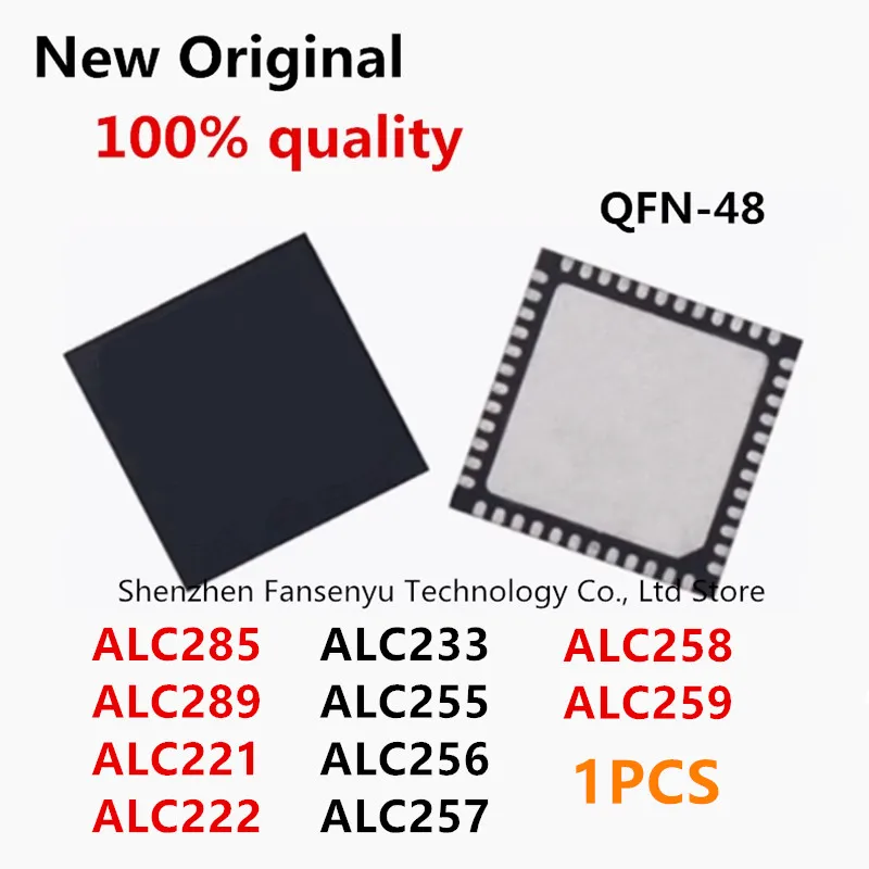 

(1piece)100% New ALC221 ALC222 ALC233 ALC255 ALC256 ALC257 ALC258 ALC259 ALC285 ALC289 -CG QFN