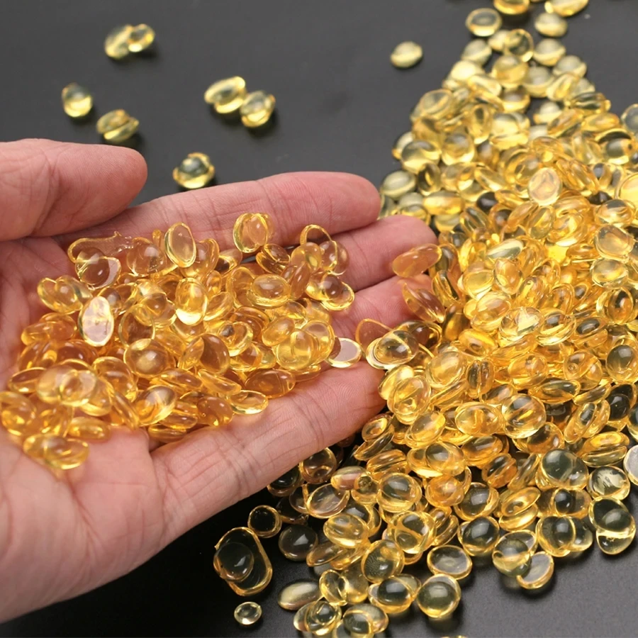 

20/50/100/200G Italian Keratin Glue yellow Granule/Beads/Grain For Human Hair Extension