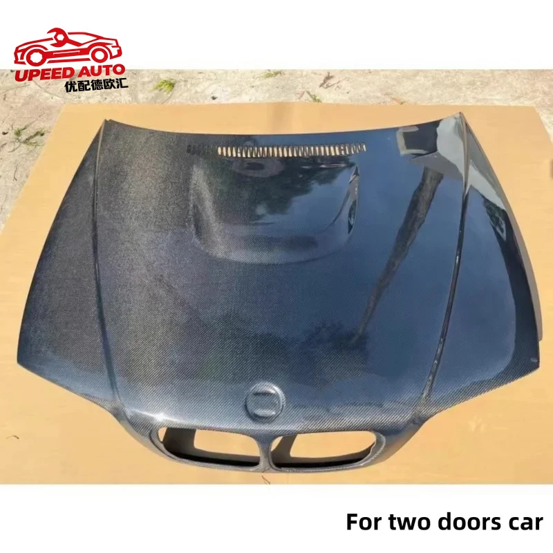 Suitable for Carbon fiber cover Assembly BMW 3 Series E46 modified M3 Two Four doors Hood Engine Bonnet Car Accessories body kit