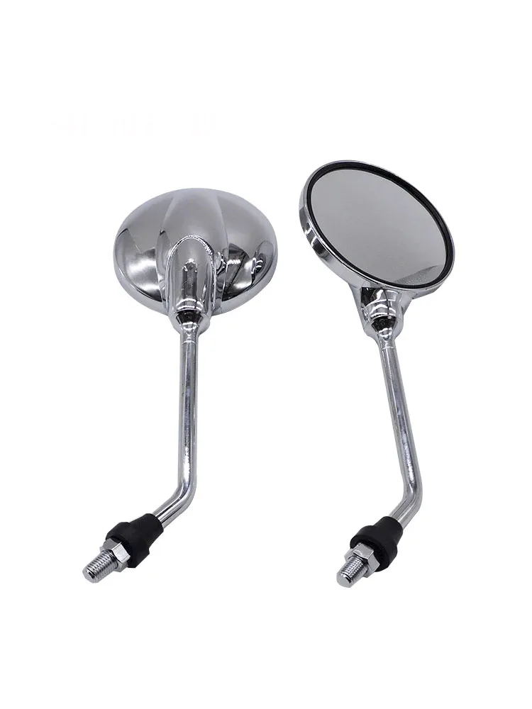 Cafe Racer Motorcycle Rearview Mirror ABS 8 10MM Retro Side Mirror Universal For Yamaha Tenere Virago 535 Honda Shadow 600 750 view 2