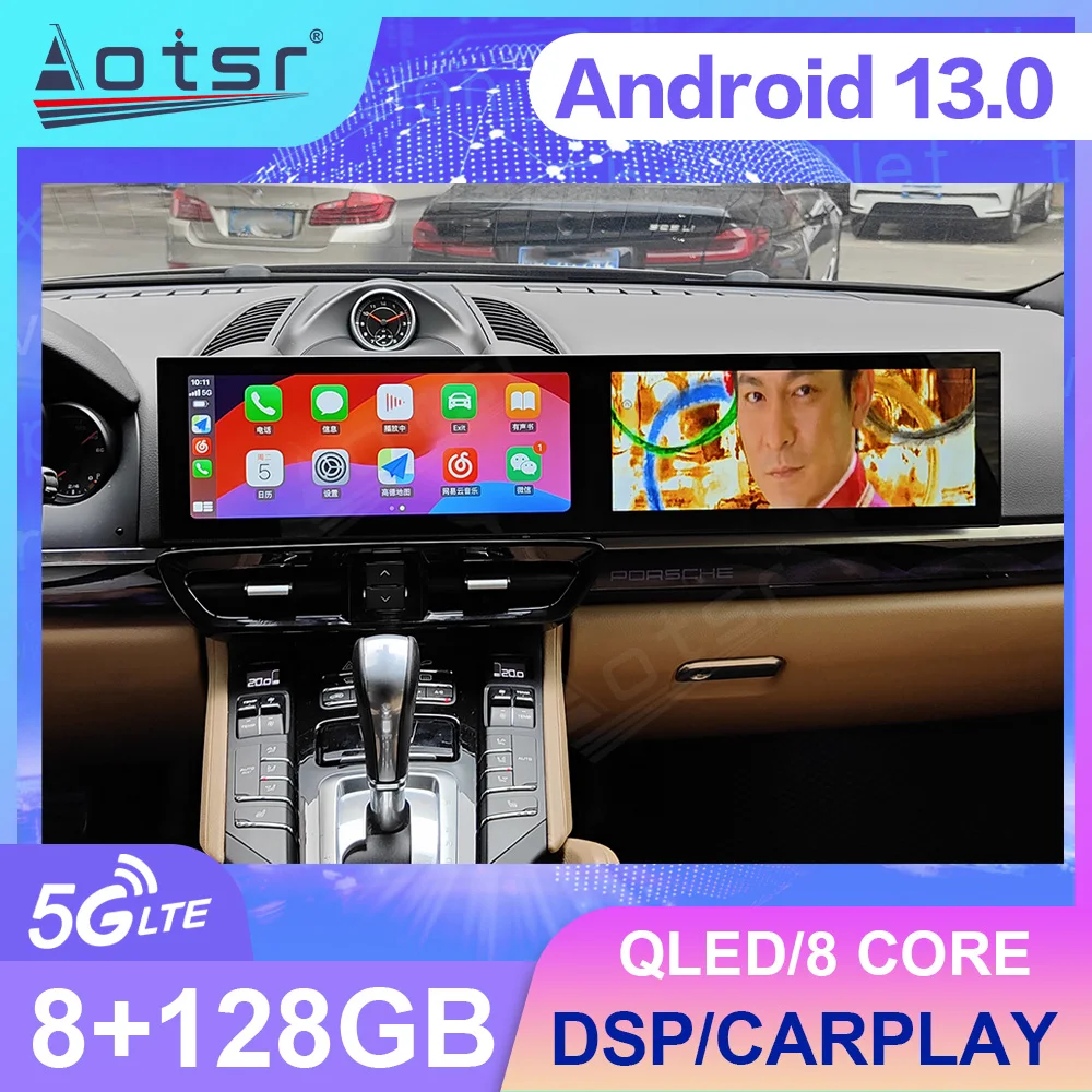 For Porsche Cayenne 958 92A 2010-2017 Android Car Radio DVD Multimedia Player Autoradio Receiver GPS Navig Stereo 2Din Head Unit