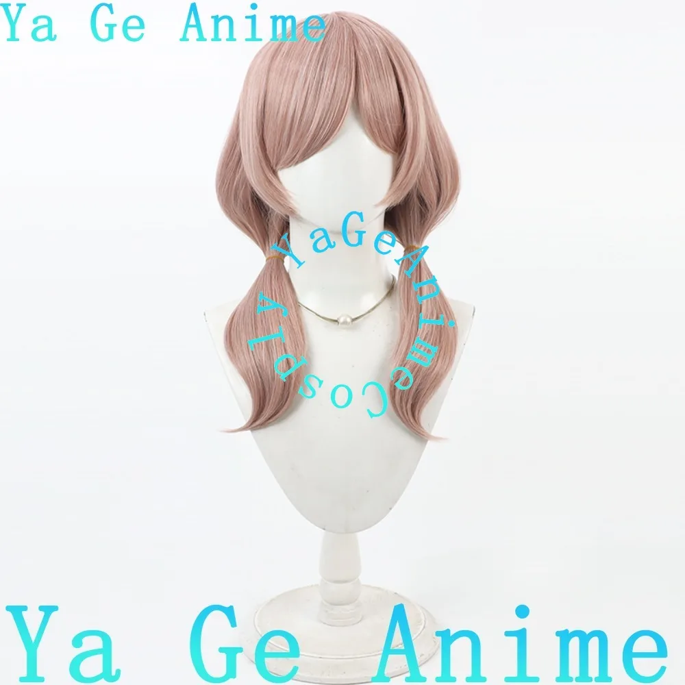 Wig Cosplay Bridget Toko Anime Ya Ge dengan Kulit Kepala Simulasi Permainan Anime Pesta Karnaval Halloween Rambut Sintetis Tahan Panas