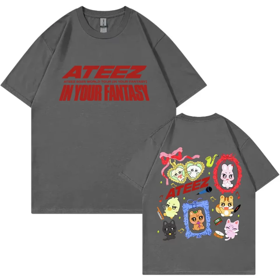 ATEEZ 2026 World Tour in Your Fantasy Merch T-shirts Men Women's