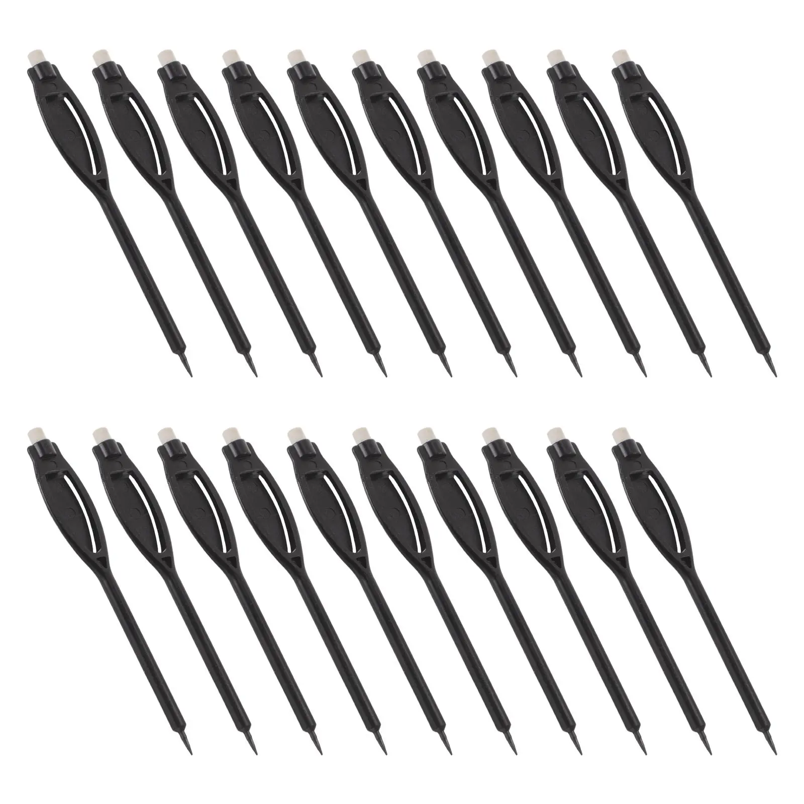 

Набор из 20 карандашей для гольфа с ластиками и клипсами, 4,8 дюйма, компактные пластиковые карандаши для гольф-турниров и карт для подсчета очков, гладкое письмо