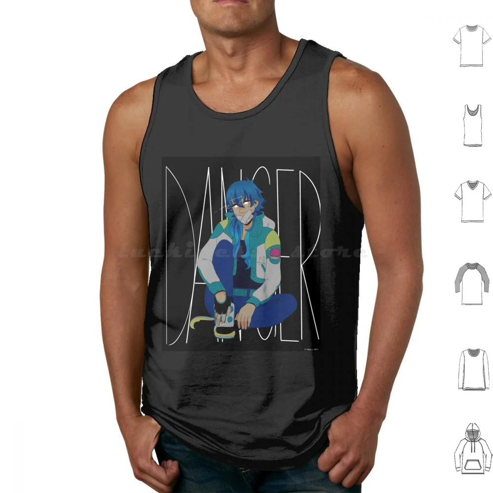 Dangerous Tank Tops Vest Sleeveless Aoba Aoba Seragaki Dmmd