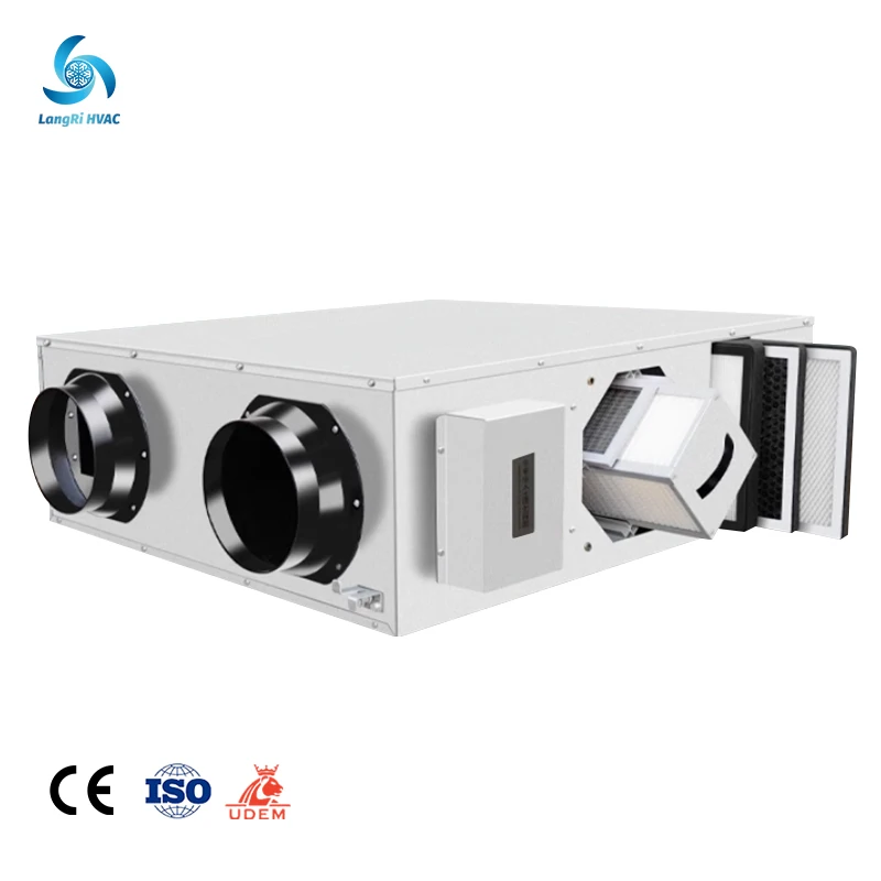 

High-Efficiency ERV Ventilation System For Home And Office Air Quality Improvement Fresh Air Ventilator System