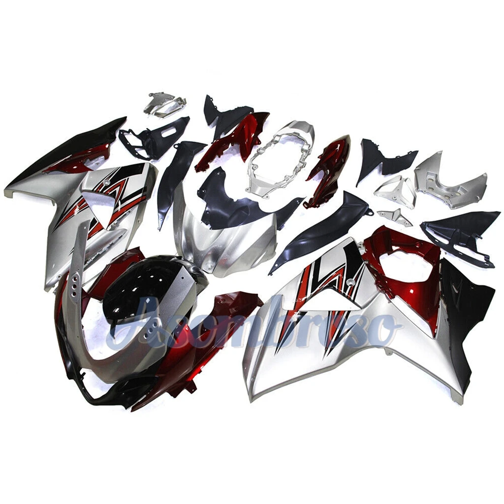 ABS Injection Molded Bodywork For GSXR 1000 2009 2010 2011 2012 2013 2014 2015 2016 GSXR1000 09-16 Aftermarket Fairings