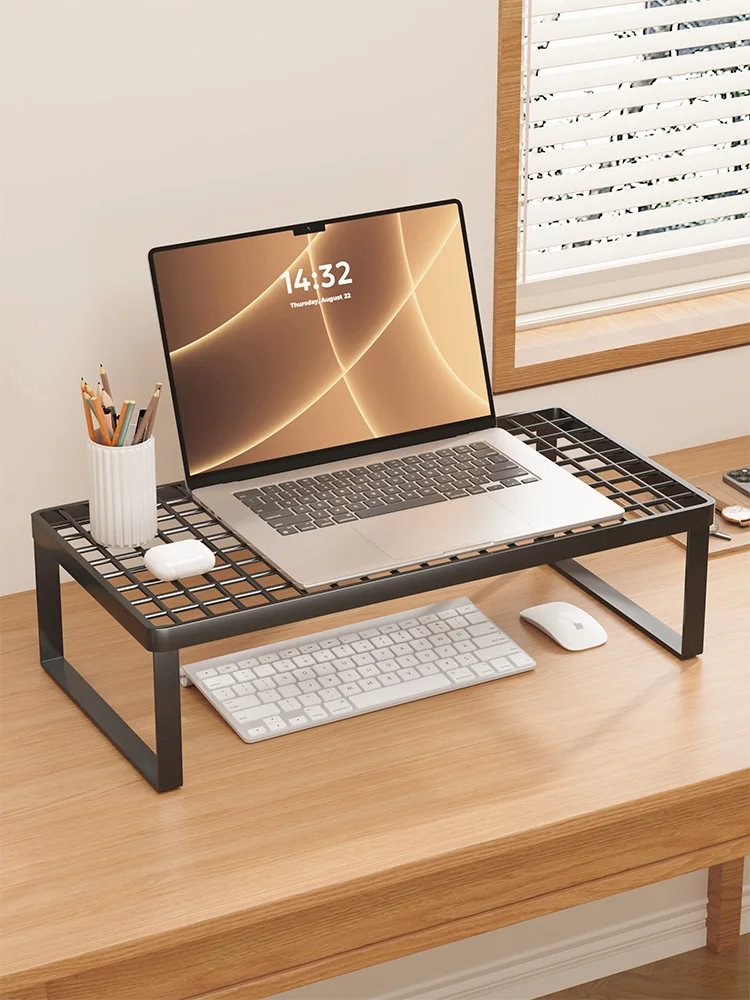 Soporte Metálico Moderno y Minimalista para Monitor de Computadora, Parrilla para Barbacoa, Elevador para Portátil, Disipador...