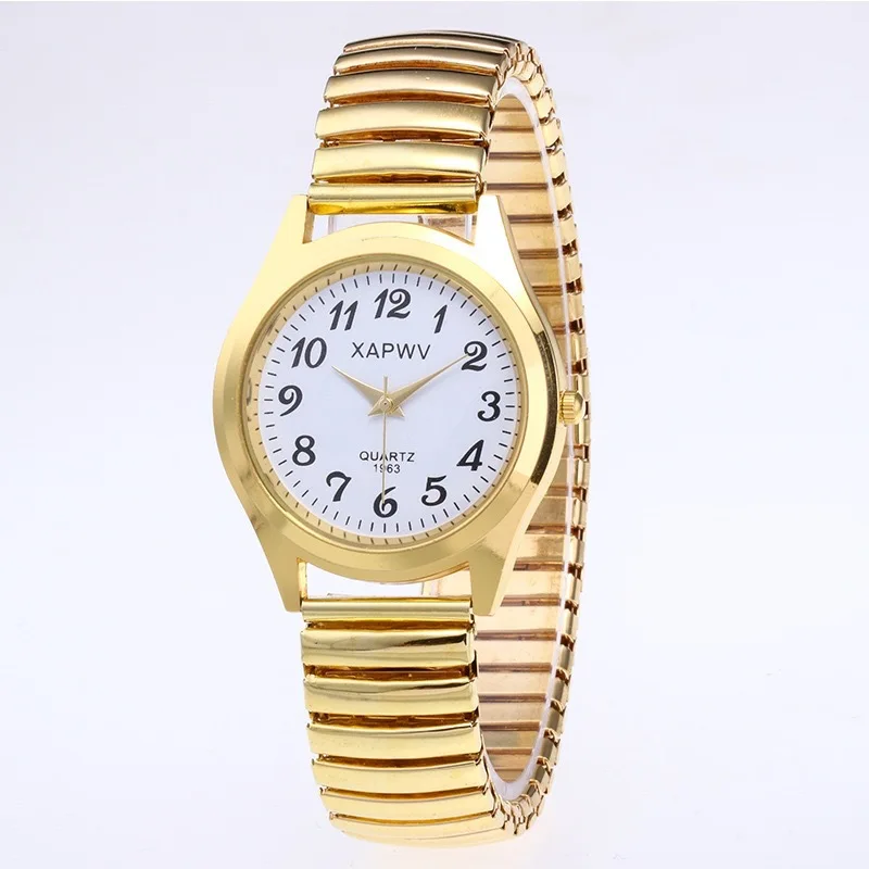 Couple Watch Brand Simple and Elegant Business Watch Quartz Clock Festival Gift Reloj V112