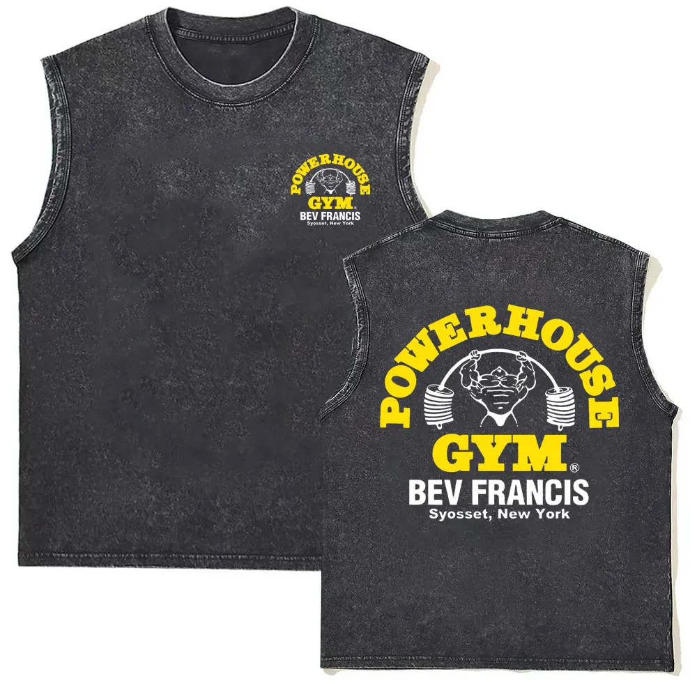 2026 NEU Vintage Washed Doppelseitig Bedrucktes Tanktop für Herren und Damen – Oversized Retro Fitness Gym Freizeit Ärmellose Weste Herren Tanktop – Detail 16